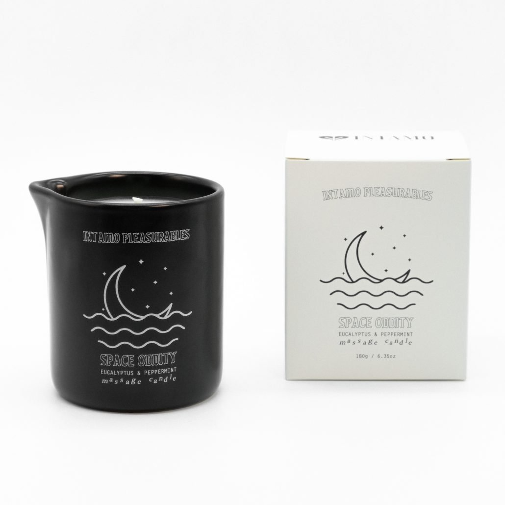 Intamo Space Oddity Massage Candle Eucalyptus Peppermint