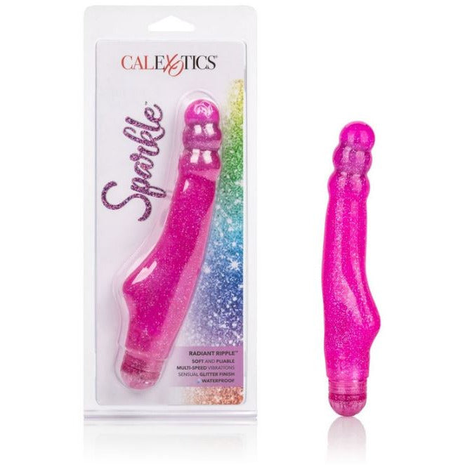pink 7" waterproof jelly vibrator