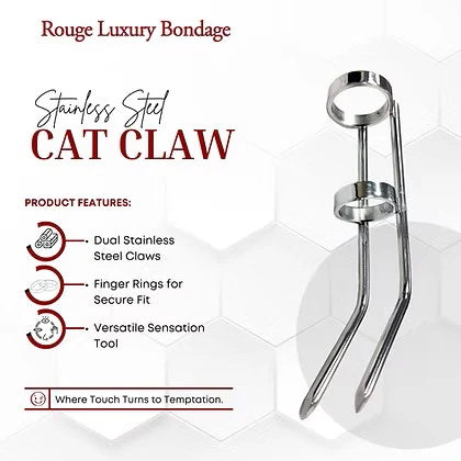 stainless steel cat claw with specs