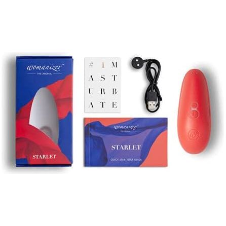 coral starlet 2.0 travel size clitoral suction vibrator