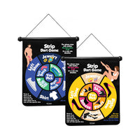 strip dart board game in male and female version