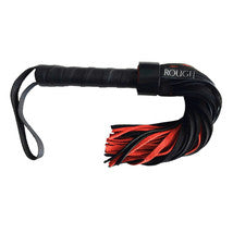 Black and red flogger with 'Rockit' branding on a white background