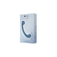 svibe snail shaped long curved wand on box packaging in blue