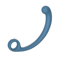 svibe snail shaped long curved wand in blue