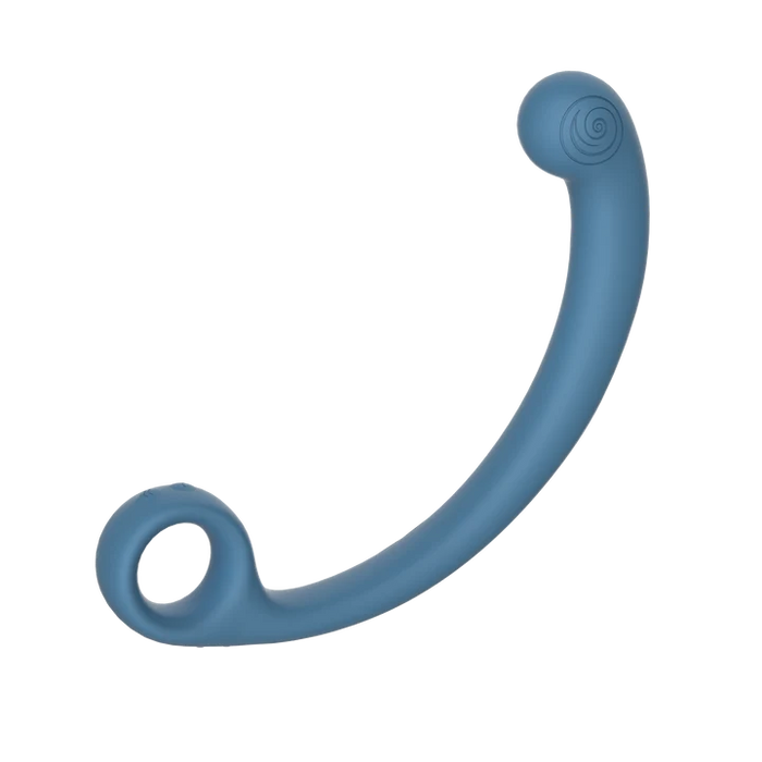 svibe snail shaped long curved wand in blue