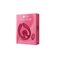svibe snail gizi duo couples vibrator in box packaging in red