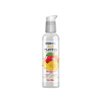 Bottle of Playful Mango 4 in 1 on a white background