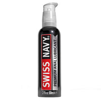 Swiss Navy premium anal lubricant bottle on a white background