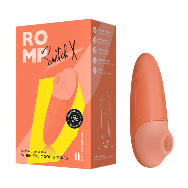 orange clitoral vibrator with orange box