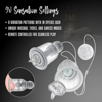 temptasia titillator with text detailing features on a dark background