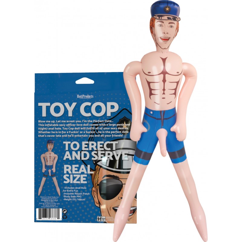 Toy Cop Male Sex Doll by Hott Products | Source Adult Toys Toy Cop Male Sex Doll by Hott Products | Source Adult Toys