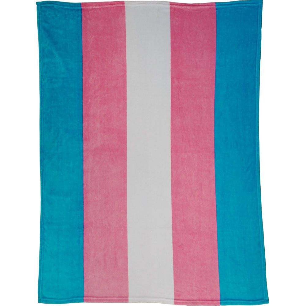 Transgender Polar Fleece Blanket 50"x 60"