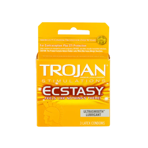 trojan ultra ribbed ecstasy condoms source adult toys