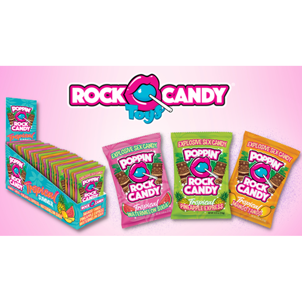 Popping Rock Display 36pk - Tropical Sum