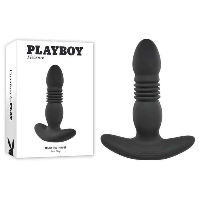 trust the thrust anal plug by playboy source adult toys