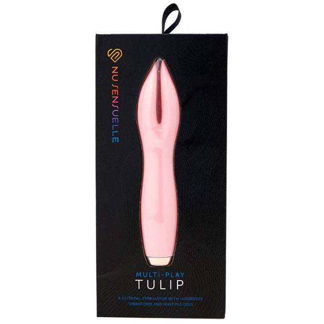 pink 7" rechargeable silicone vibrator