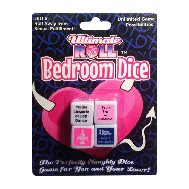 4 white bedroom sex dice