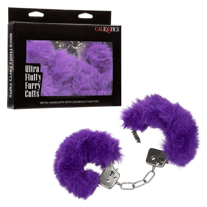 ultra fluffy furry handcuffs by california exotics source adult toys