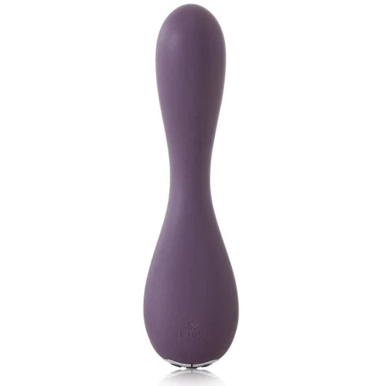 a purple g spot vibrator that is thinner on the shaft