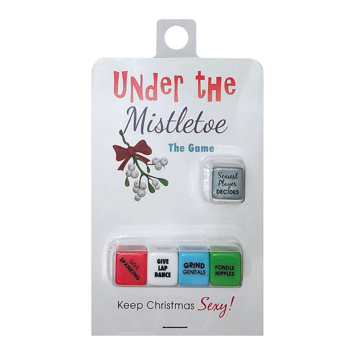 sexy christmas under the mistletoe dice game