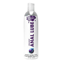 clear bottle or water based extra thick anal lubricant with white wrapper 8oz