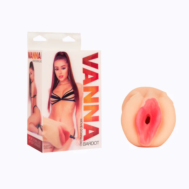 vanna bardot pussy stroker beside box packaging