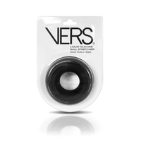 Black liquid silicone ball stretcher in packaging with 'VERS' branding on a white background
