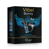 Vibe Bunny Vibration Kit packaging with 'Orgie' branding on a white background