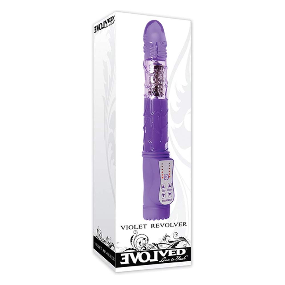 Violet Revolver Vibrator by Evolved