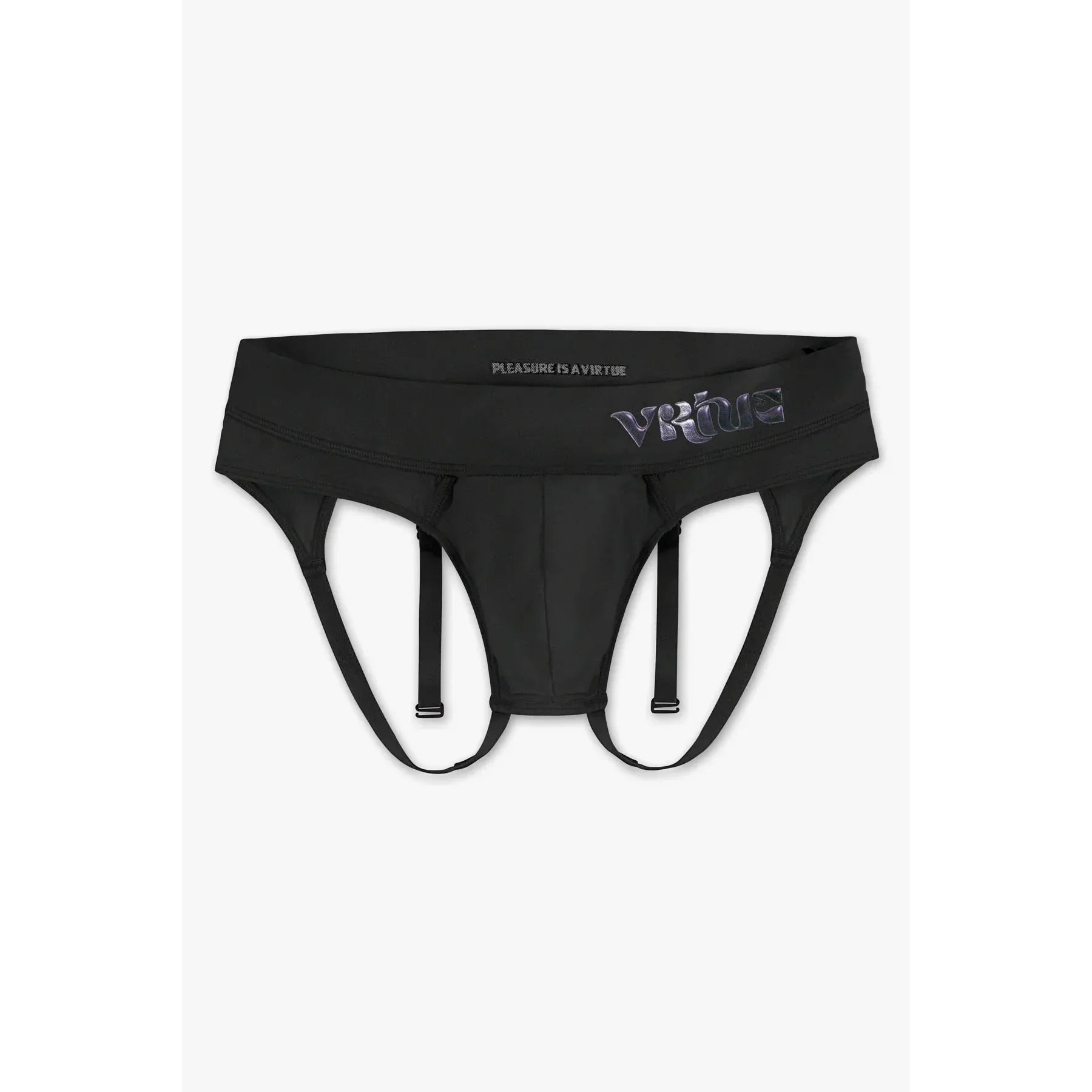 black virtue mens jockstrap