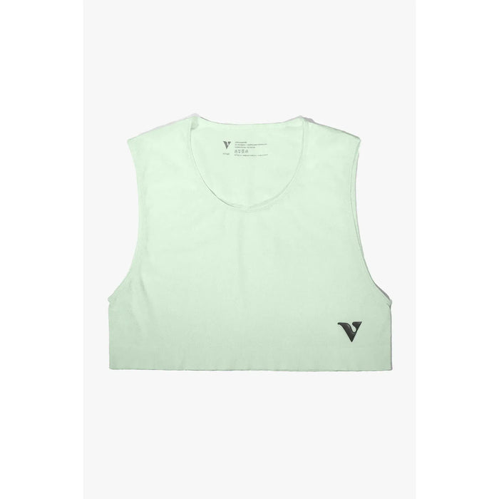 mini crop top in mint green
