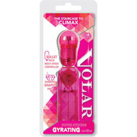 pink see thru vibrating bullet in clear package
