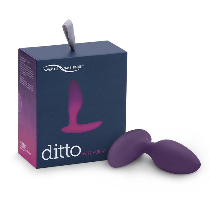 purple anal butt plug with box