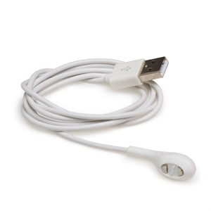 white magnetic replacement charging cable