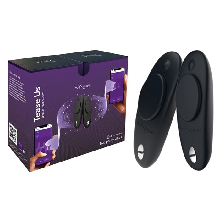 black panty vibrator 2 pack with box