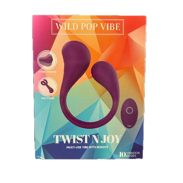 purple vibrator in packaged box