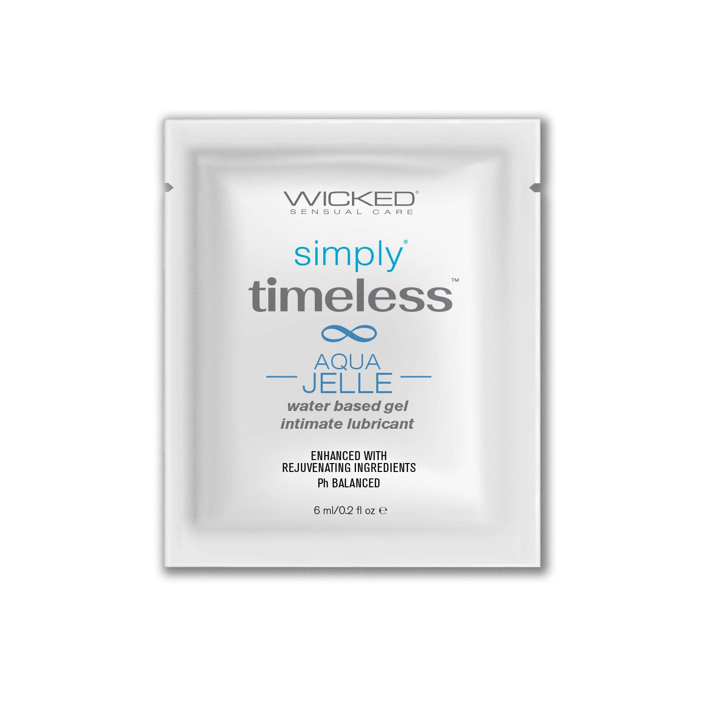 Wicked Simply Timeless Aqua Jelle Lubricant