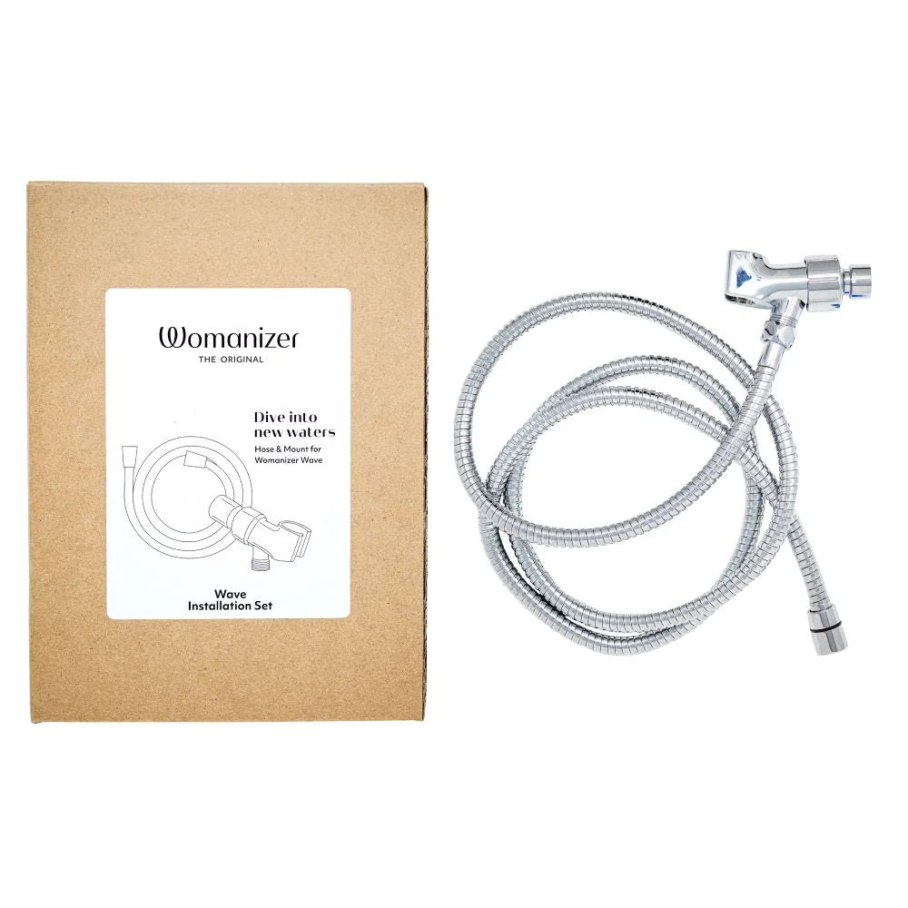 Womanizer Wave Shower Hose & Shower Arm Mount Set