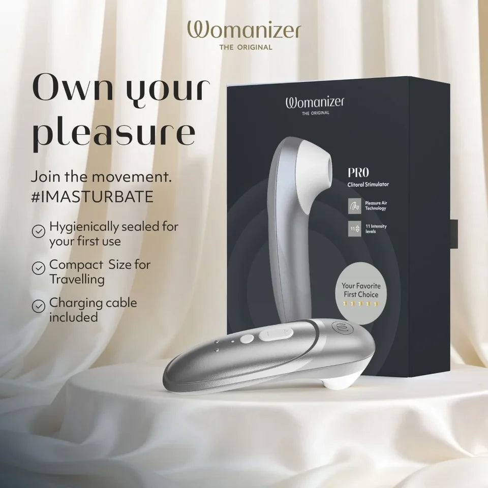 Womanizer Pro Clitoral Vibrator