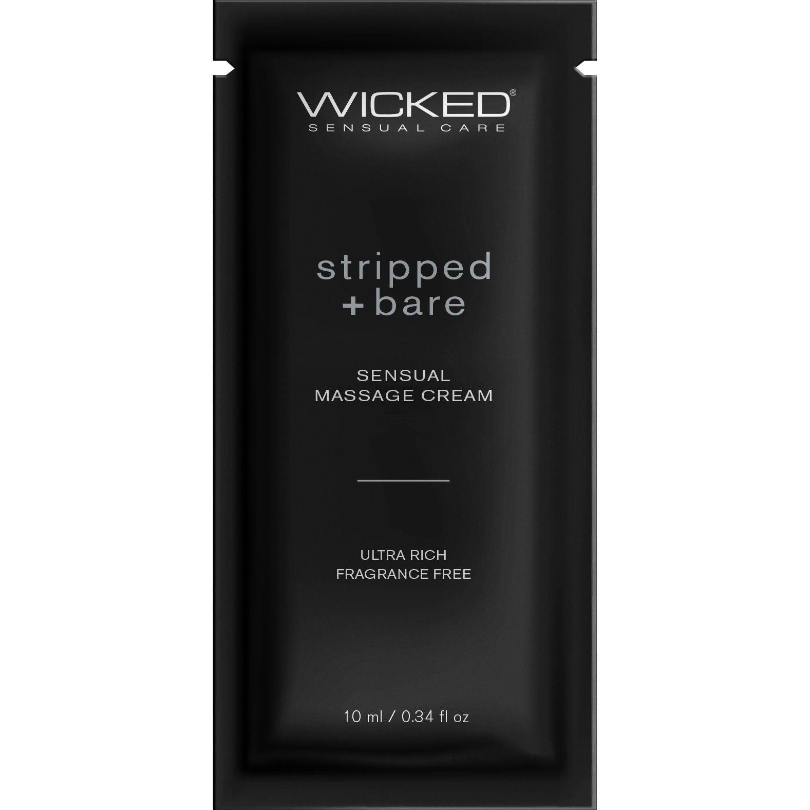 Wicked Stripped + Bare Massage Cream