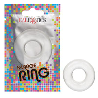 clear jelly xl cock ring in cal exotics package