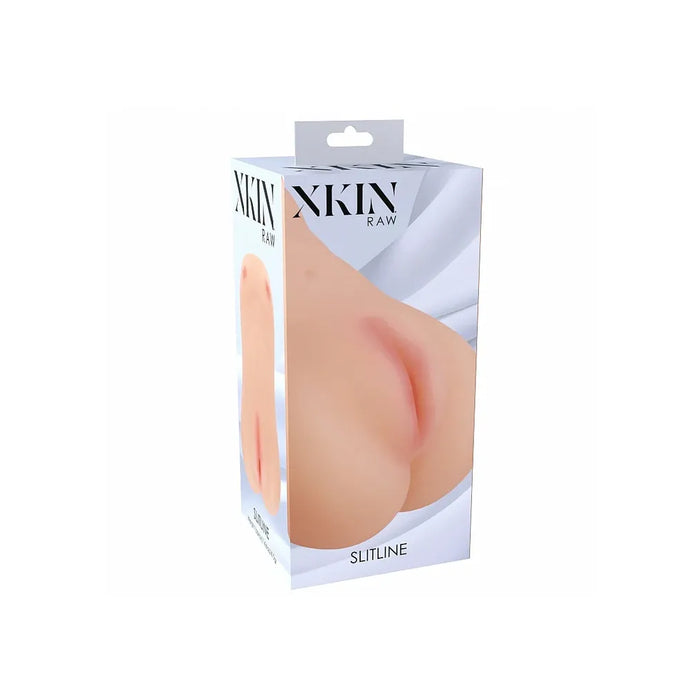 xkin raw slitline vagina masturbator on box packaging