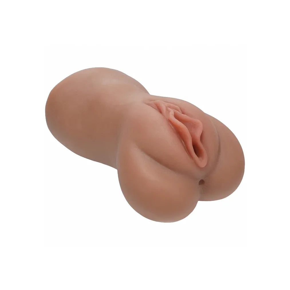 vagina and butt masturbator on white background