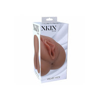 xkin raw velvet vice pussy and ass masturbator on box packaging
