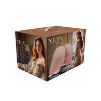 xkin elina rosewood dual entry masturbator in box on white background