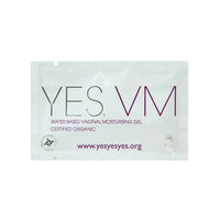 yes vaginal moisturizing water based organic gel sampler pack