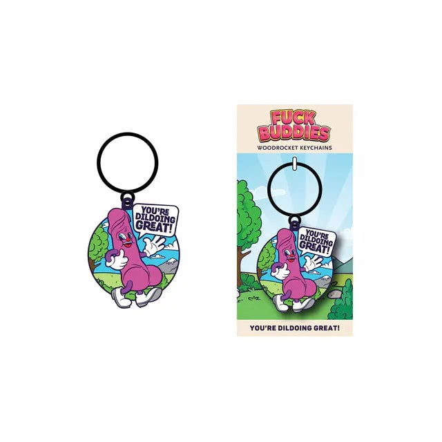 dildo running adult key chain