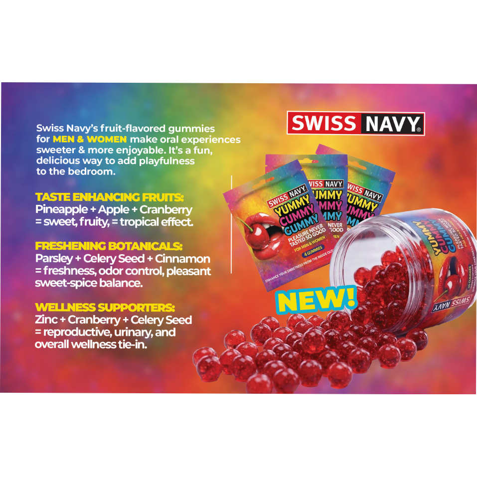Yummy Cummy Gummys Oral Sex Gummies by Swiss Navy