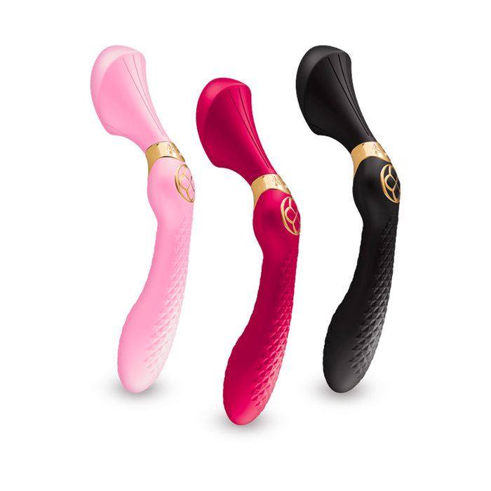 curved massager in 3 colors