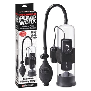 Pump Worx Beginners Vibrating Penis Pump by Pipedream Products®